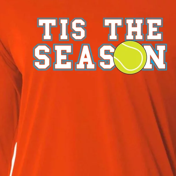 Tis The Season Tennis Player Gift Cooling Performance Long Sleeve Crew