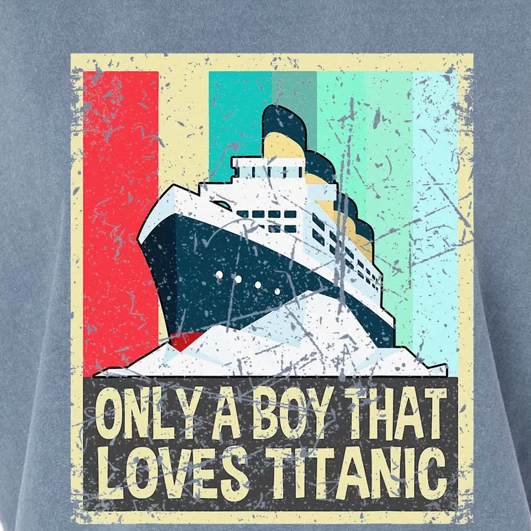 Titanic Titanic Sinking Ship Wreck Toy Garment-Dyed Women's Muscle Tee