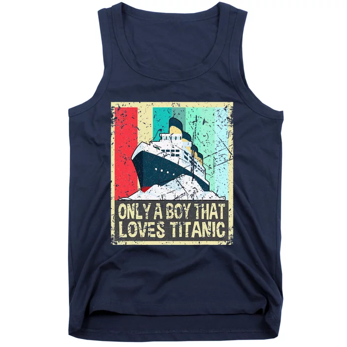 Titanic Titanic Sinking Ship Wreck Toy Tank Top | TeeShirtPalace