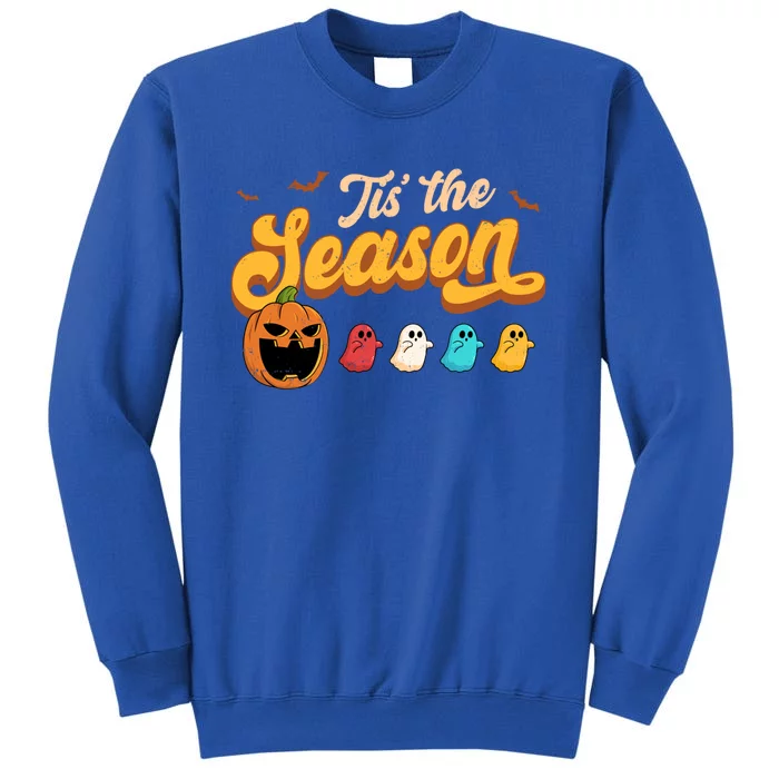 Tis The Season Halloween Evil Pumpkin Eating Ghost Gift Sweatshirt