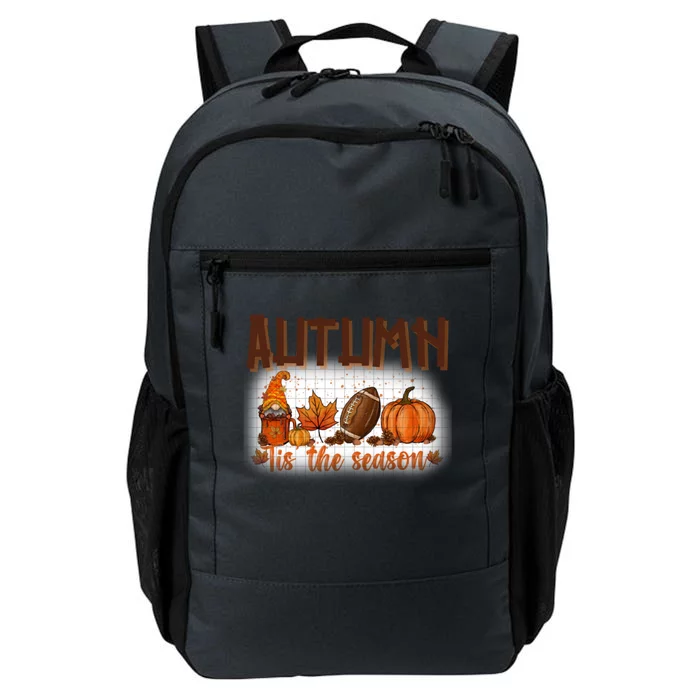 Tis' The Season Leopard Pumpkin Football Halloween Fall Great Gift Daily Commute Backpack