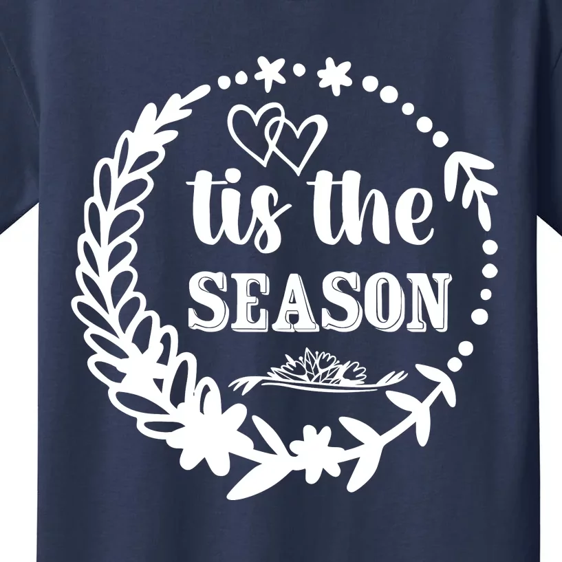 Tis The Season Halloween Quote Kids T-Shirt