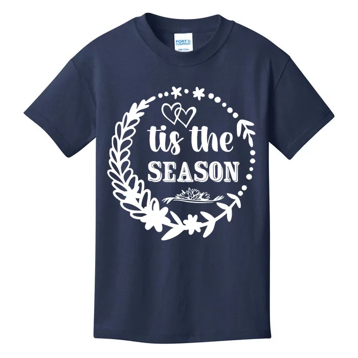 Tis The Season Halloween Quote Kids T-Shirt