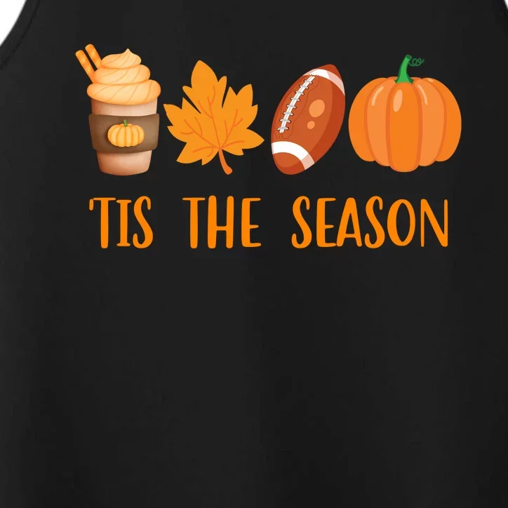 Tis The Season Festive Fall Lover Performance Tank