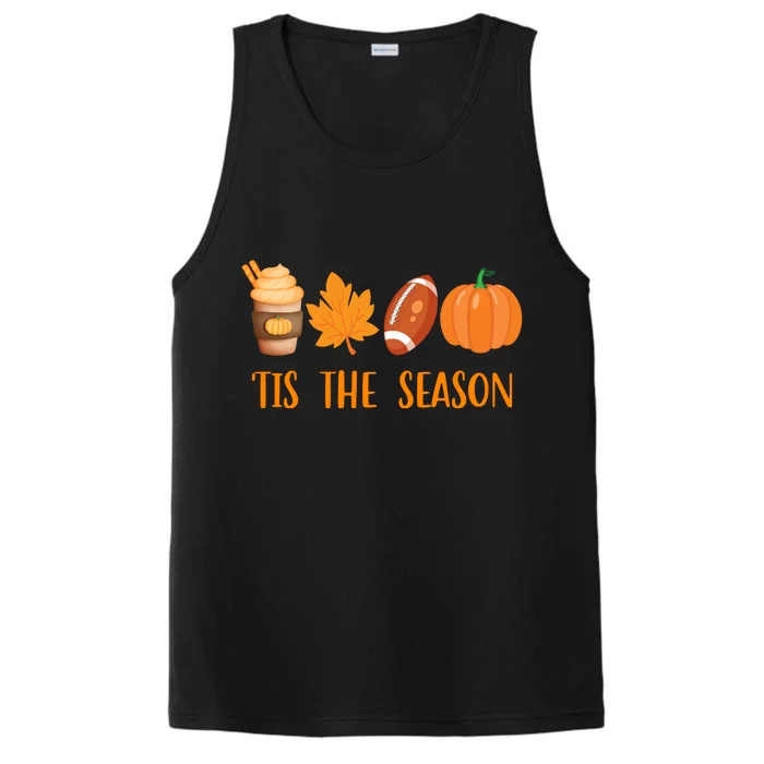 Tis The Season Festive Fall Lover Performance Tank