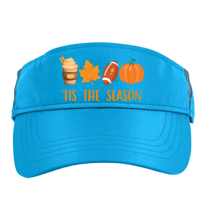 Tis The Season Festive Fall Lover Adult Drive Performance Visor