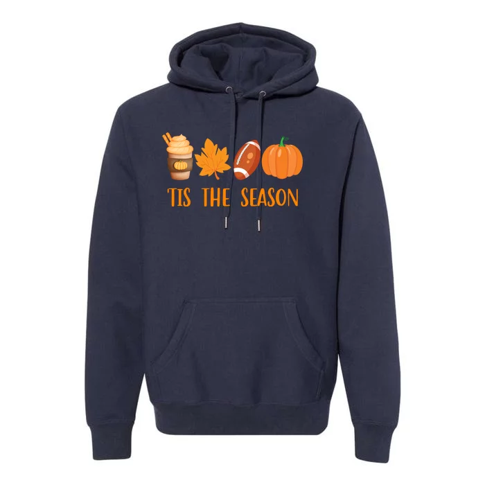 Tis The Season Festive Fall Lover Premium Hoodie