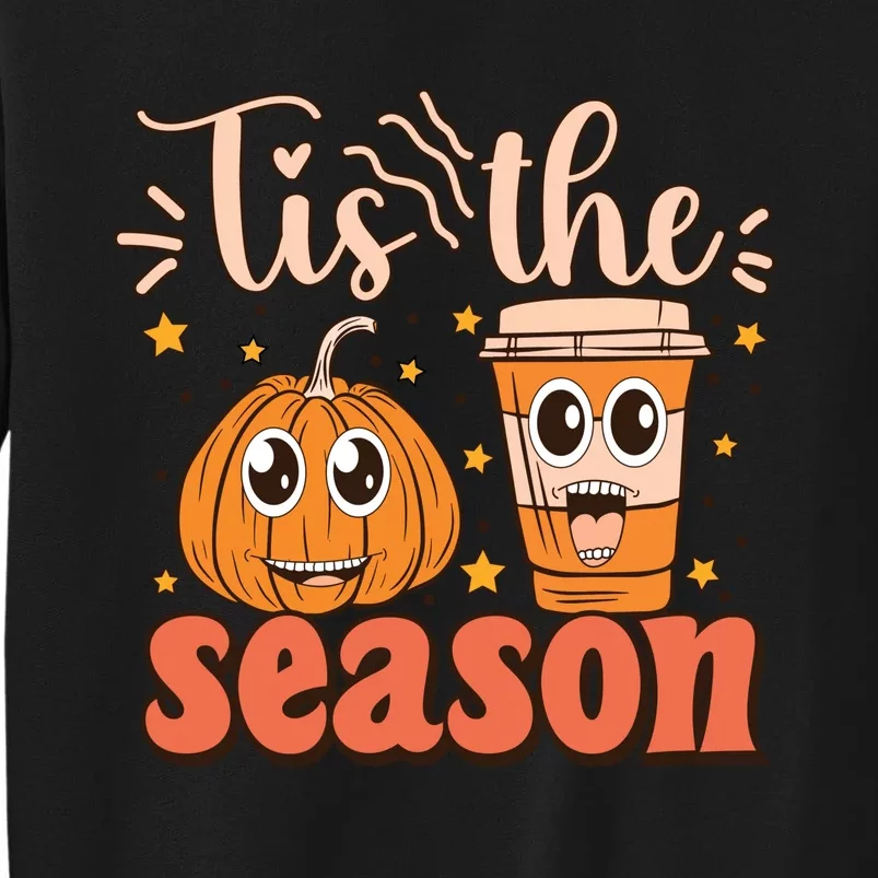 Tis The Season Pumpkin Spice Fall Vibes Autumn Season Thanksgiving Pumpkin Spice Sweatshirt