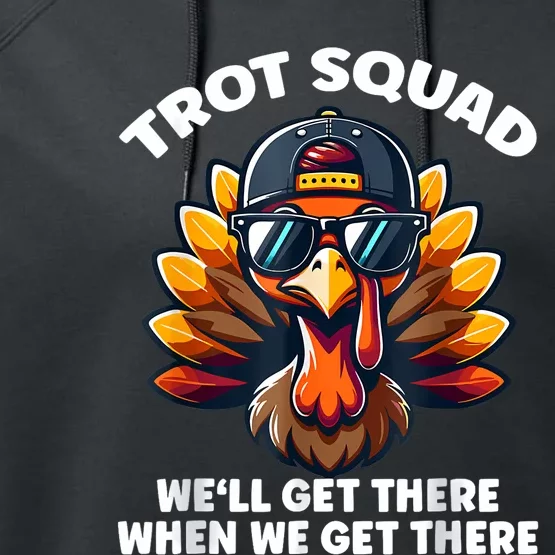 Turkey Trot Squad Performance Fleece Hoodie