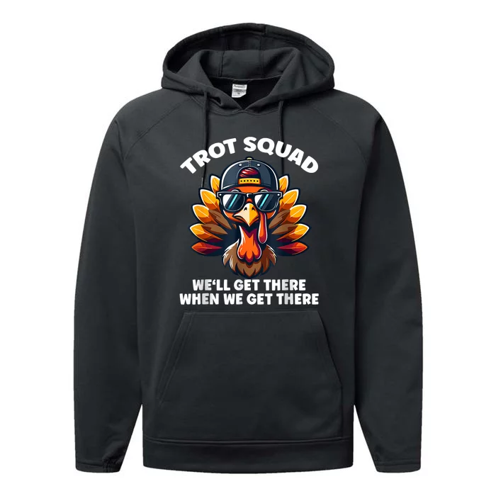 Turkey Trot Squad Performance Fleece Hoodie