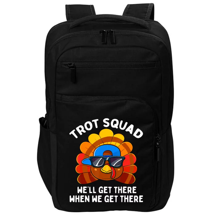 Turkey Trot Squad Thanksgiving Running Costume Impact Tech Backpack