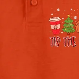 Tis The Season Great Gift Christmas Tree Basketball Cozy Coffee Funny Gift Dry Zone Grid Performance Polo