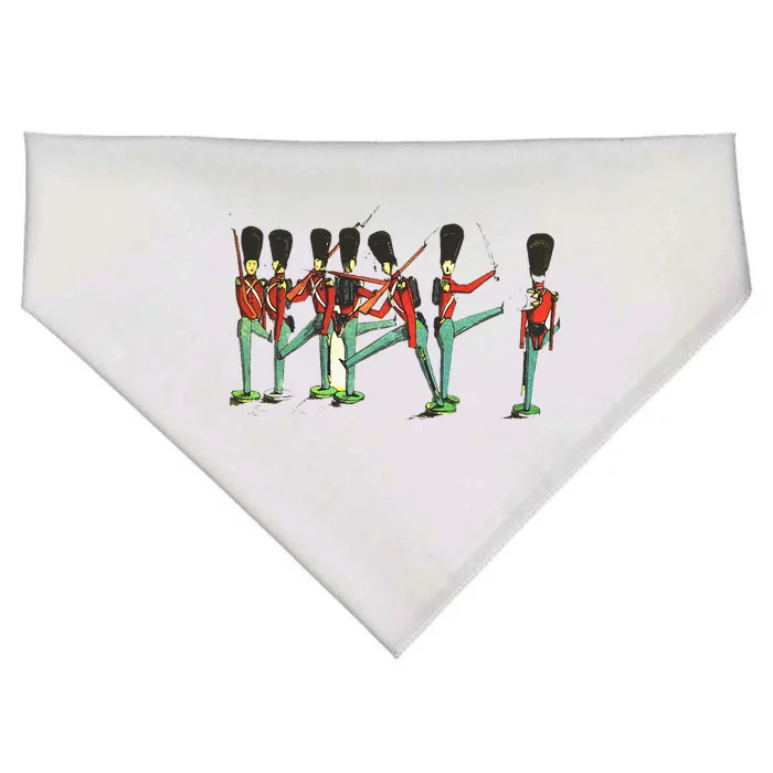 Toy Tin Soldiers Nutcracker Goofing Around USA-Made Doggie Bandana