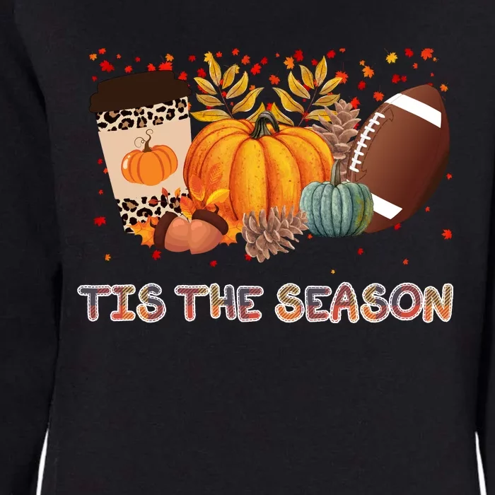 Tis The Season Fall Lover Cute Gift Womens California Wash Sweatshirt