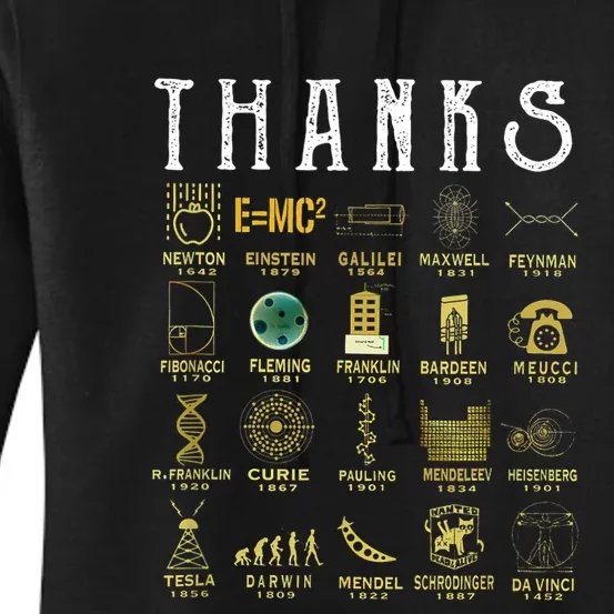 Thanks To Science Scientist TShirt Women's Pullover Hoodie