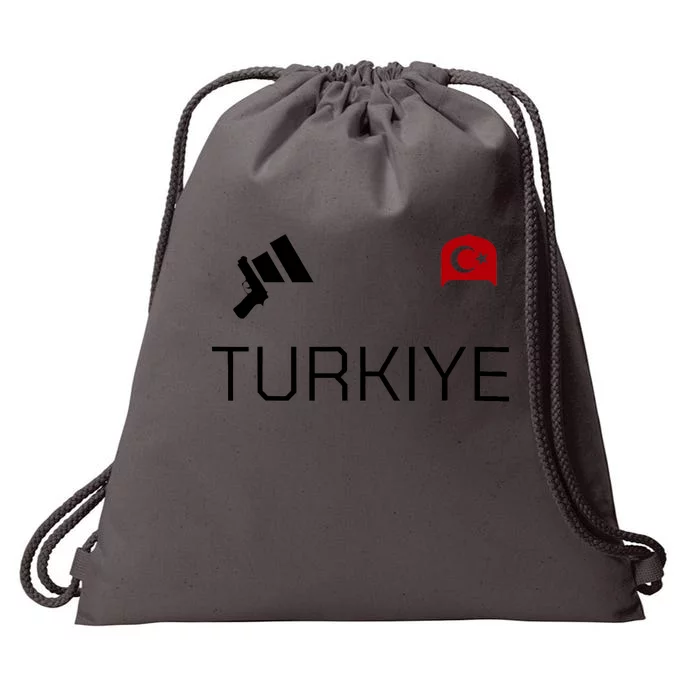 Turkiye Turkish Shooting Team Sports Drawstring Bag