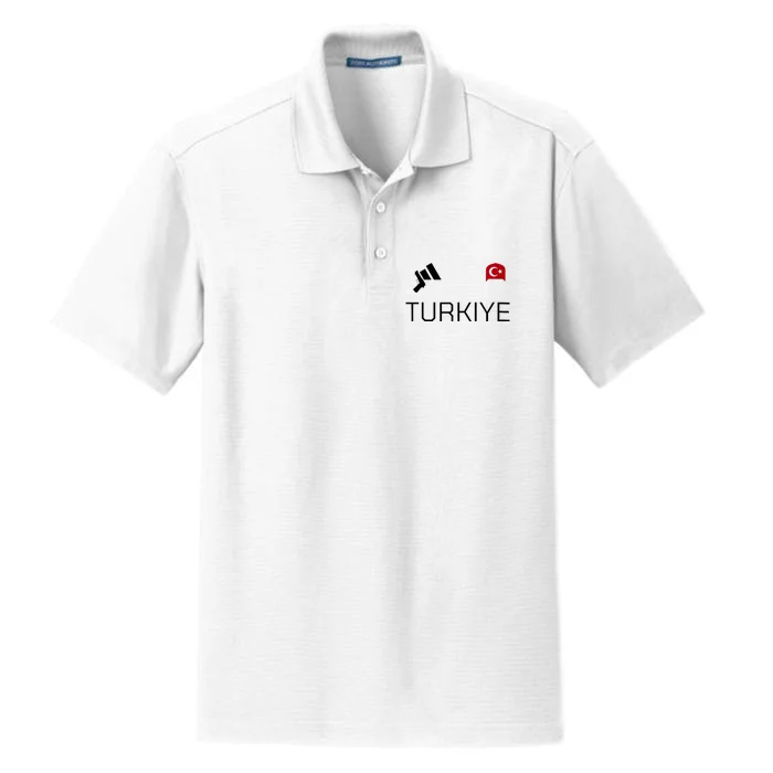 Turkiye Turkish Shooting Team Sports Dry Zone Grid Performance Polo