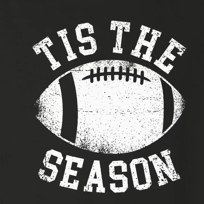 Tis The Season Football Toddler Long Sleeve Shirt