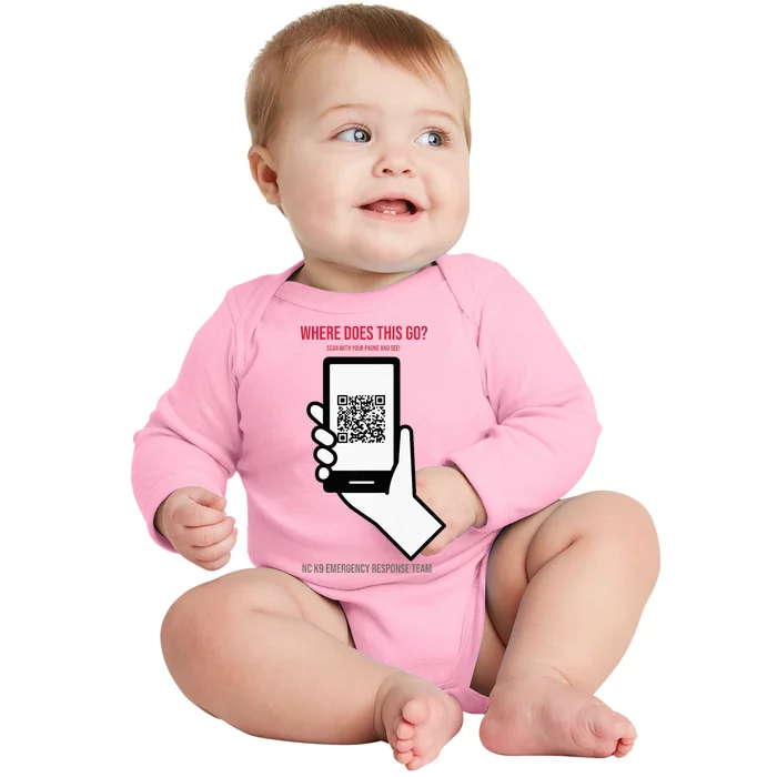 Tech Team Supporter Baby Long Sleeve Bodysuit