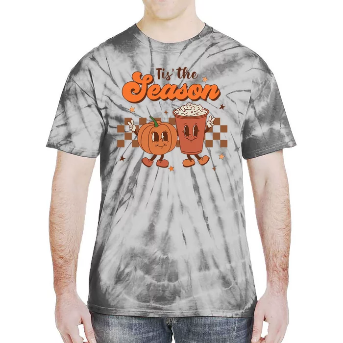 Tis The Season Pumpkin Spice Tie-Dye T-Shirt