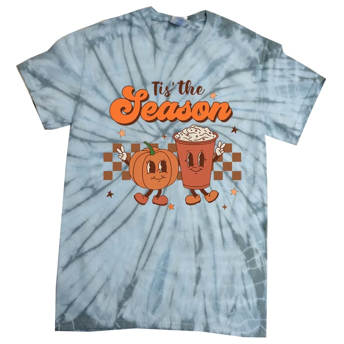 Tis The Season Pumpkin Spice Tie-Dye T-Shirt