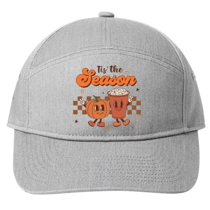 Tis The Season Pumpkin Spice 7-Panel Snapback Hat