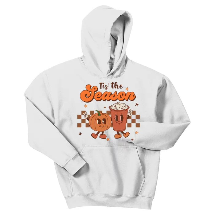 Tis The Season Pumpkin Spice Kids Hoodie