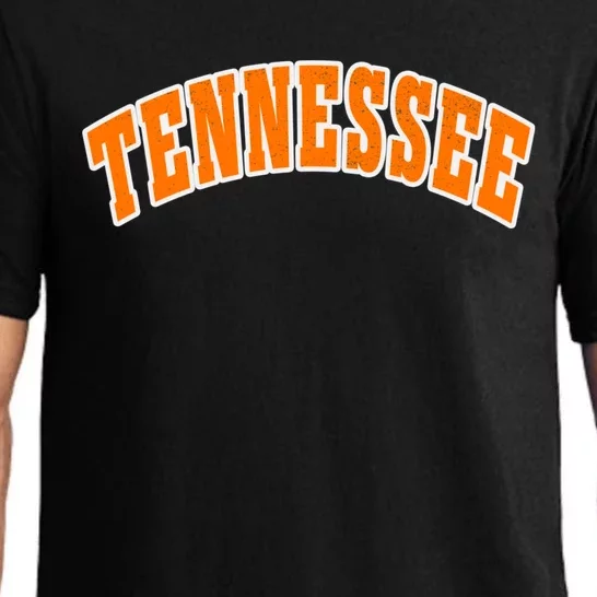 Tennessee TN Souvenir Football Baseball Sport Fans Pajama Set