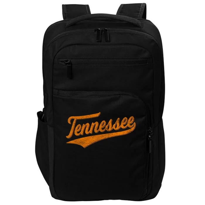 Tennessee TN Souvenir Football Baseball Sport Fans Impact Tech Backpack