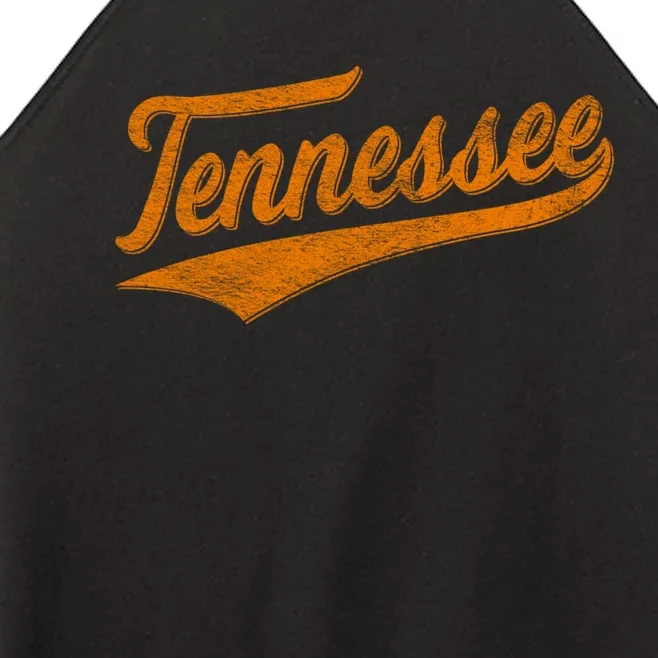 Tennessee TN Souvenir Football Baseball Sport Fans Women’s Perfect Tri Rocker Tank