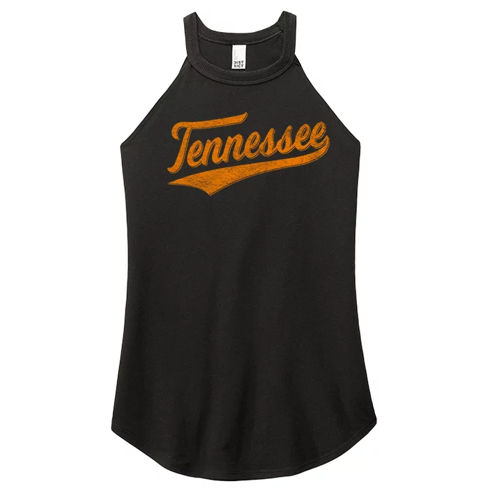 Tennessee TN Souvenir Football Baseball Sport Fans Women’s Perfect Tri Rocker Tank