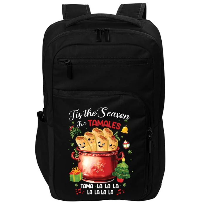 Tis The Season For Tamales Retro Mexican Food Holidays Impact Tech Backpack