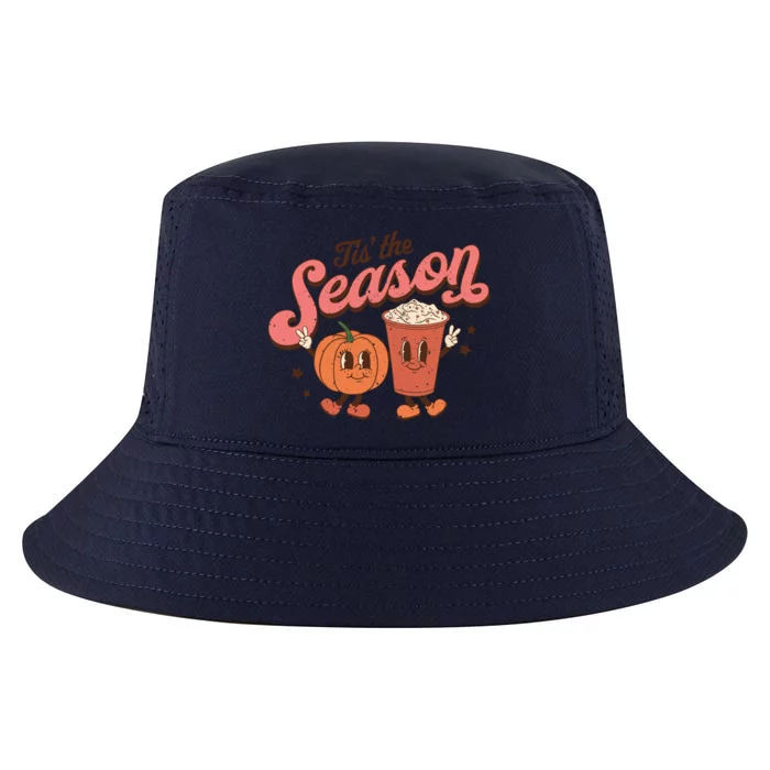 Tis The Season Pumpkin Spice Latte Halloween Gift Cool Comfort Performance Bucket Hat