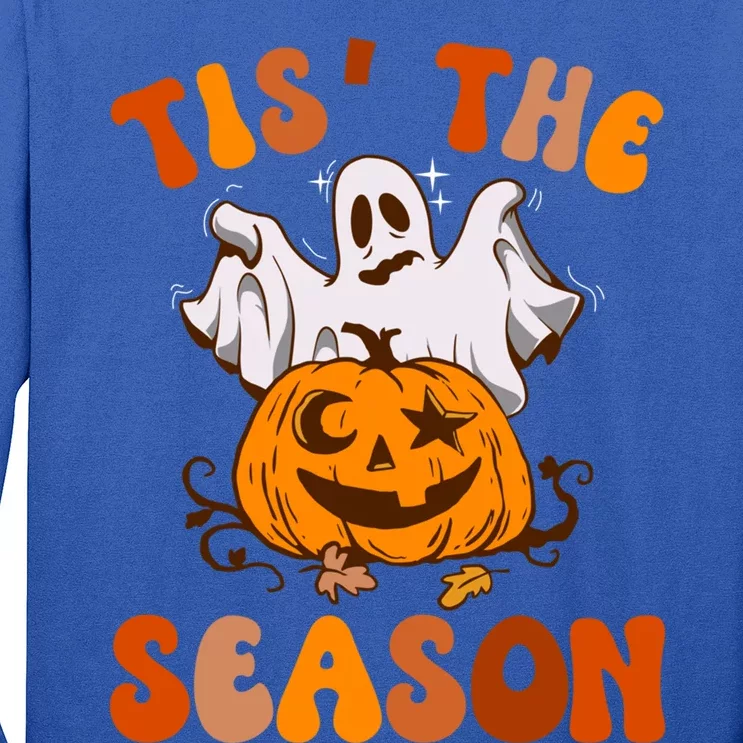 Tis' The Season Spooky Halloween Fall Gift Long Sleeve Shirt