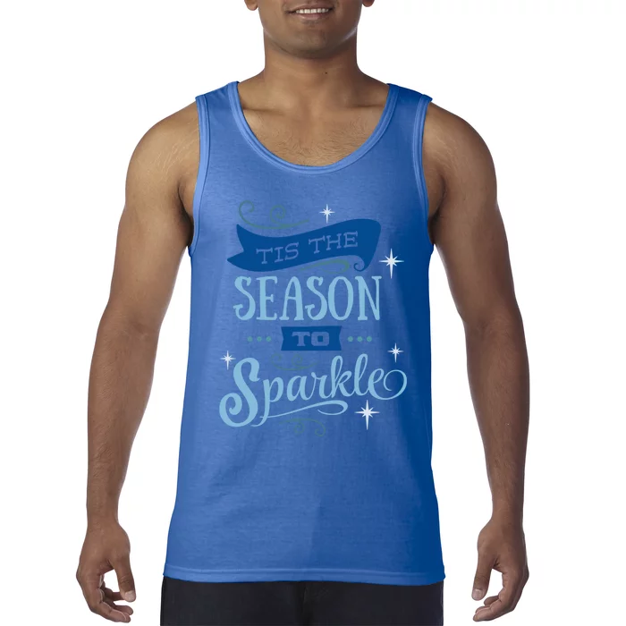 Tis The Season To Christmas Saying Designs Gift Tank Top