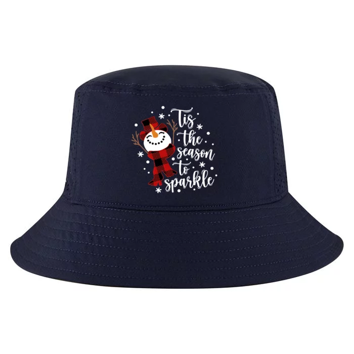 Tis The Season To Christmas Snow Gift Cool Comfort Performance Bucket Hat