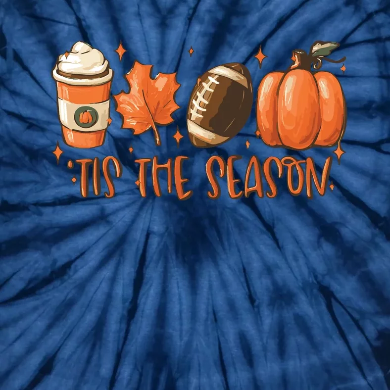 Tis The Season Fall Coffee Tie-Dye T-Shirt