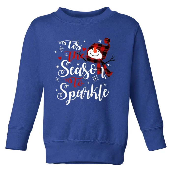 Tis The Season To Crewneck Cool Gift Meaningful Gift Toddler Sweatshirt