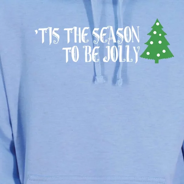 Tis The Season To Be Jolly! Joy To The World! Cool Gift Unisex Surf Hoodie