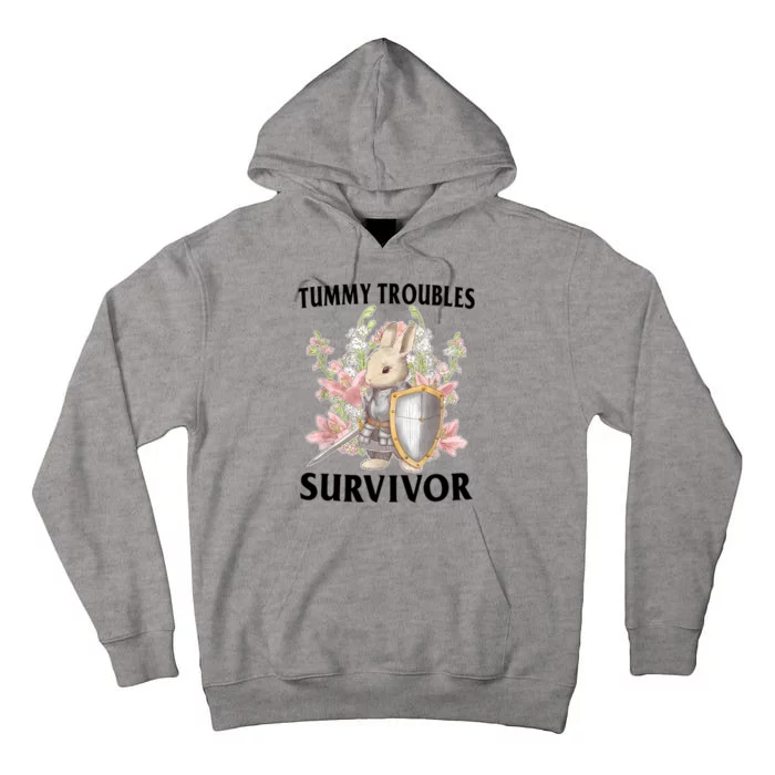 Tummy Troubles Survivor Funny Sarcastic Ibs Humor Statement Tall Hoodie