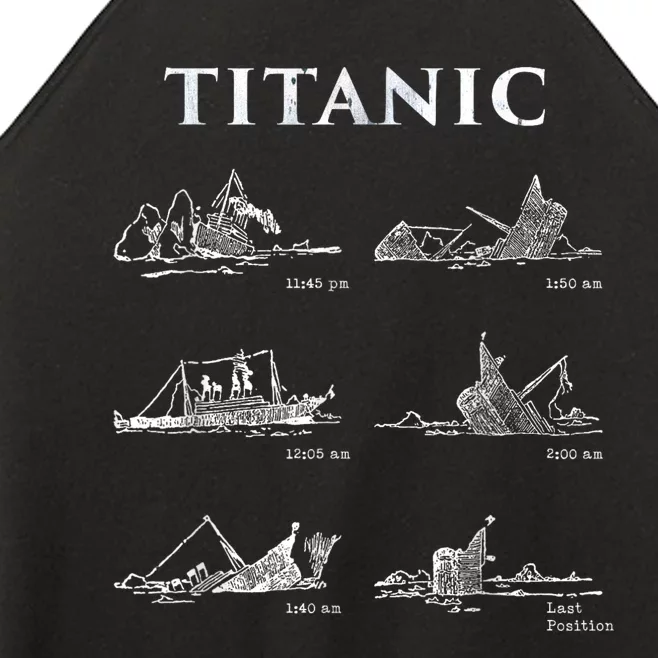 Titanic Titanic Sinking Titanic History Titanic Women’s Perfect Tri Rocker Tank