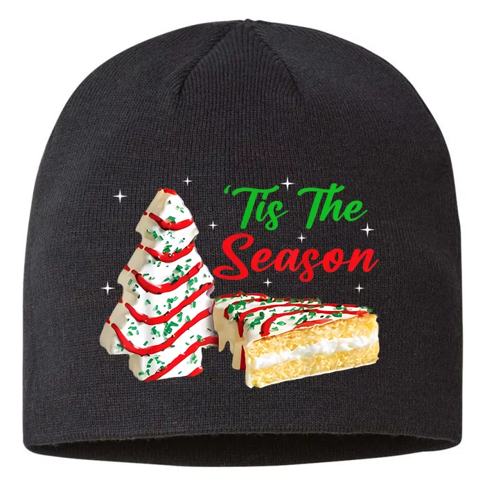 Tis The Season Design Christmas Tree Cakes Debbie 8 1/2in Sustainable Knit Beanie