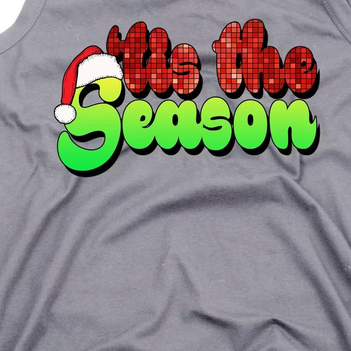 Tis The Season Santa Christmas Lover Retro Tank Top