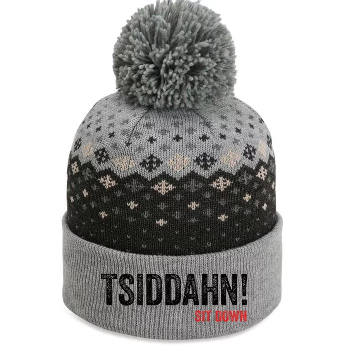 Tsiddahn The Baniff Cuffed Pom Beanie