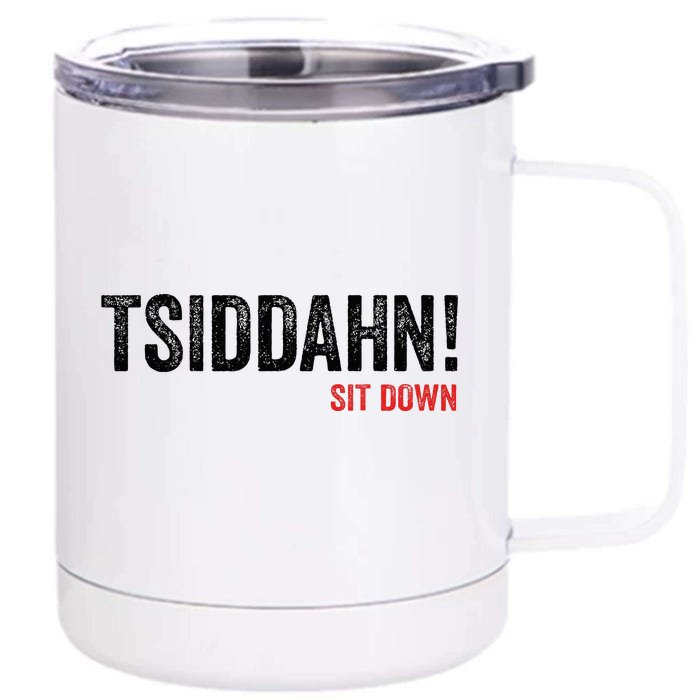 Tsiddahn Front & Back 12oz Stainless Steel Tumbler Cup