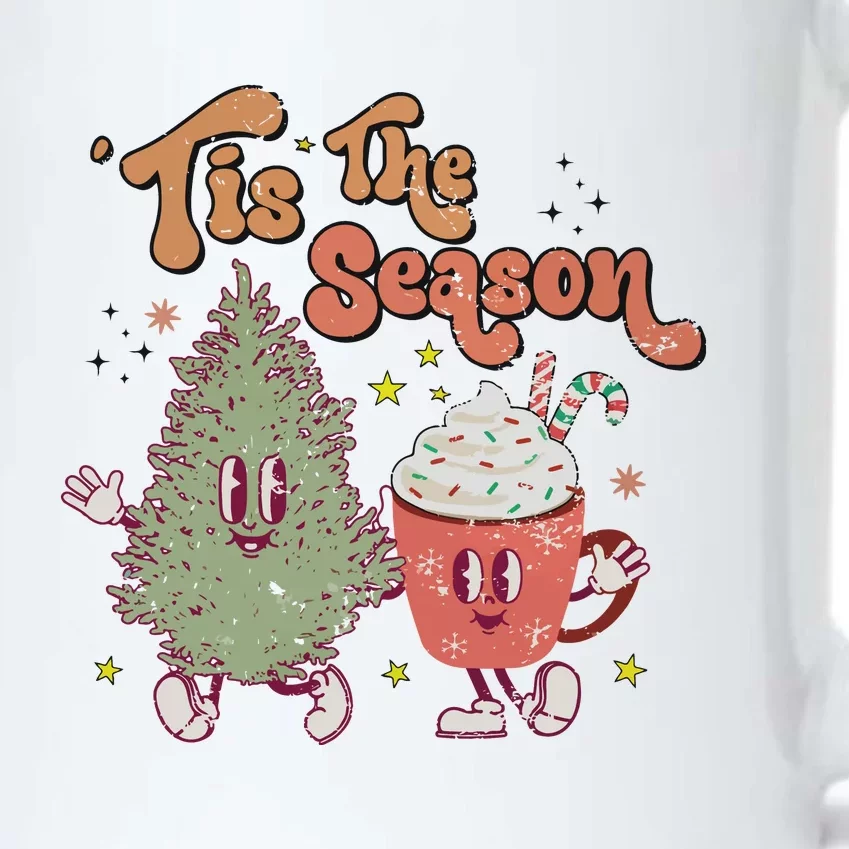 Tis The Season Christmas Black Color Changing Mug