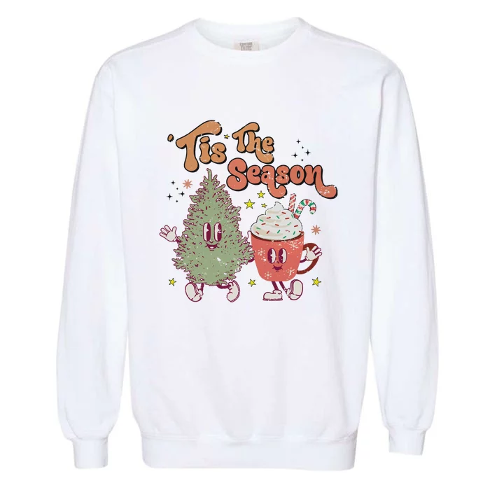 Tis The Season Christmas Garment-Dyed Sweatshirt