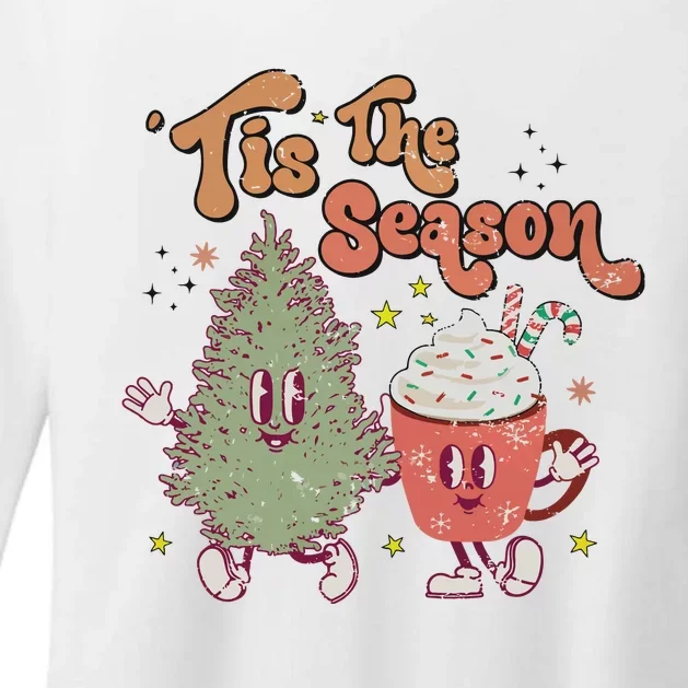 Tis The Season Christmas Womens CVC Long Sleeve Shirt