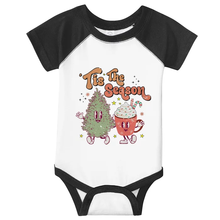 Tis The Season Christmas Infant Baby Jersey Bodysuit