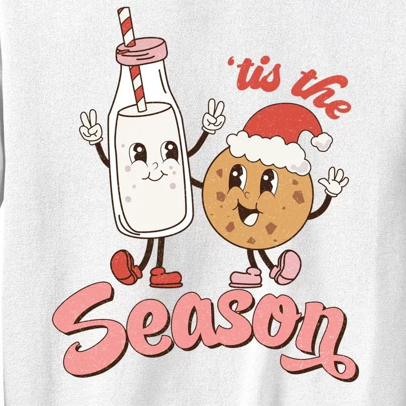 Tis The Season Christmas Santa Cookie Sweatshirt